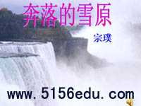 《奔落的雪原》ppt课件2