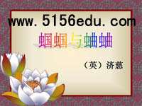 《蛔蛔与蛐蛐》ppt课件1
