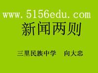 《新闻两则》(人民解放军百万大军横渡长江,中原我军解放南阳)ppt课件(50页)3