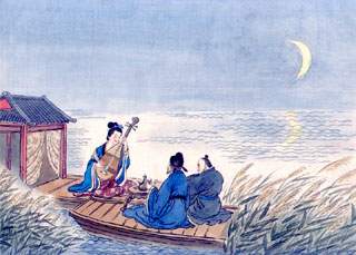 琵琶行诗画欣赏